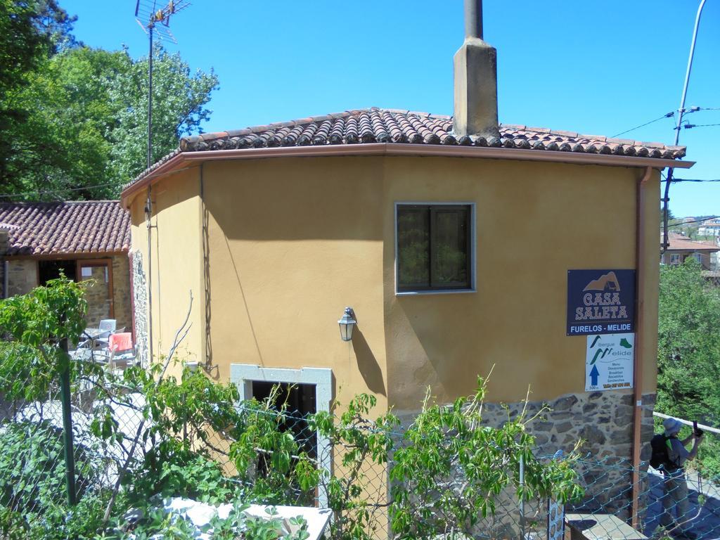 Casa Saleta Pensionat Melide Exteriör bild